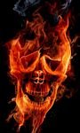 pic for  burning skull